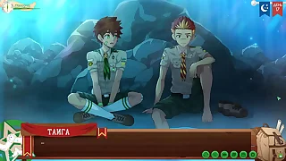 Game&colon; Friends Degrading proposals 2&comma; part 23 - A straight from the shoulder conversation upon Taiga &lpar;russian voiceover&rpar;